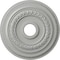 Ekena Millwork Oldham Ceiling Medallion (Fits Canopies up to 8 5/8"), Hand-Painted Frost, 18"OD x 3 3/8"ID x 7/8"P CM18OL1FRF - alternate 1